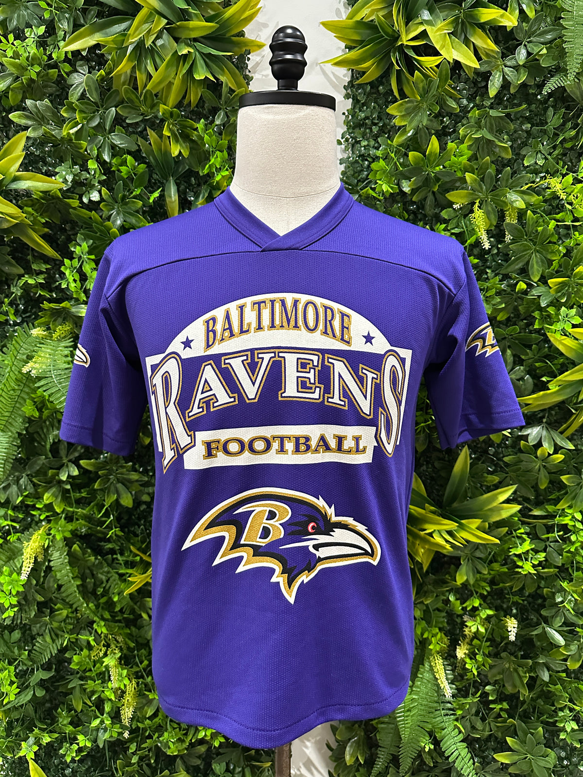 (Kids Large) 90s Baltimore Ravens Jersey 007