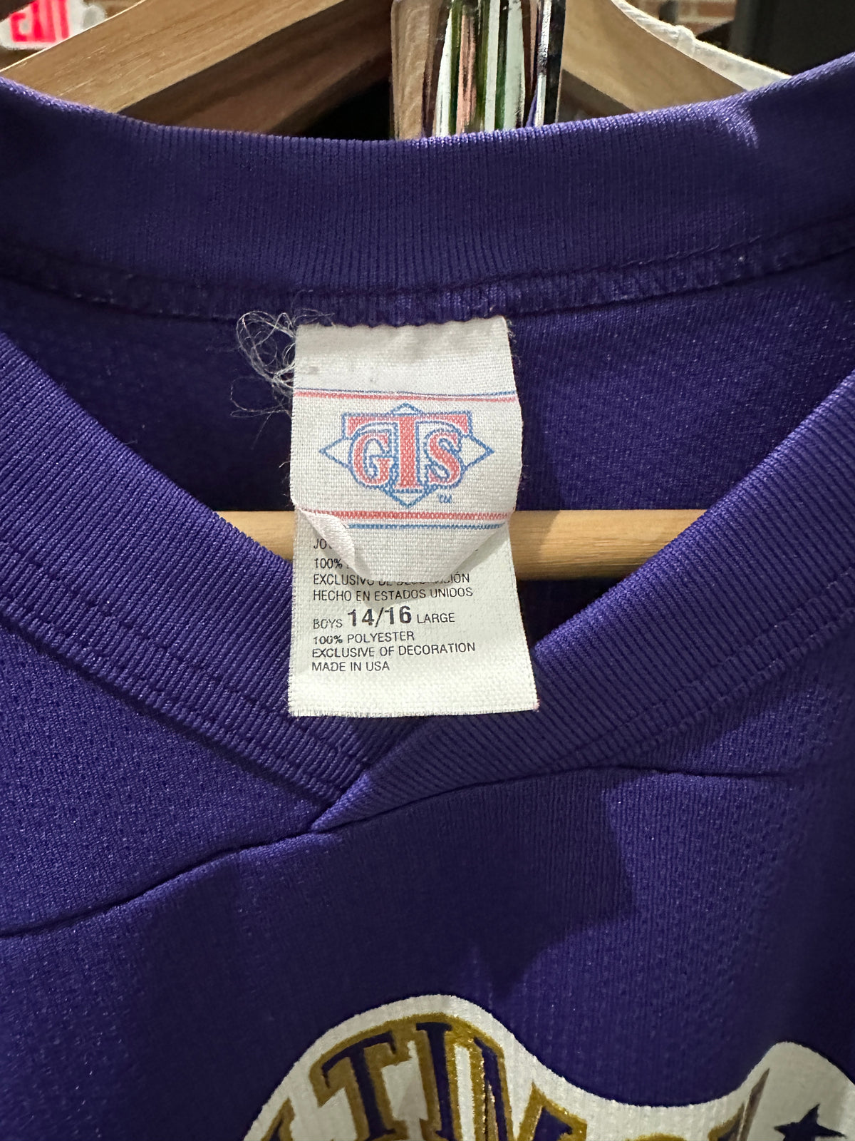 (Kids Large) 90s Baltimore Ravens Jersey 007