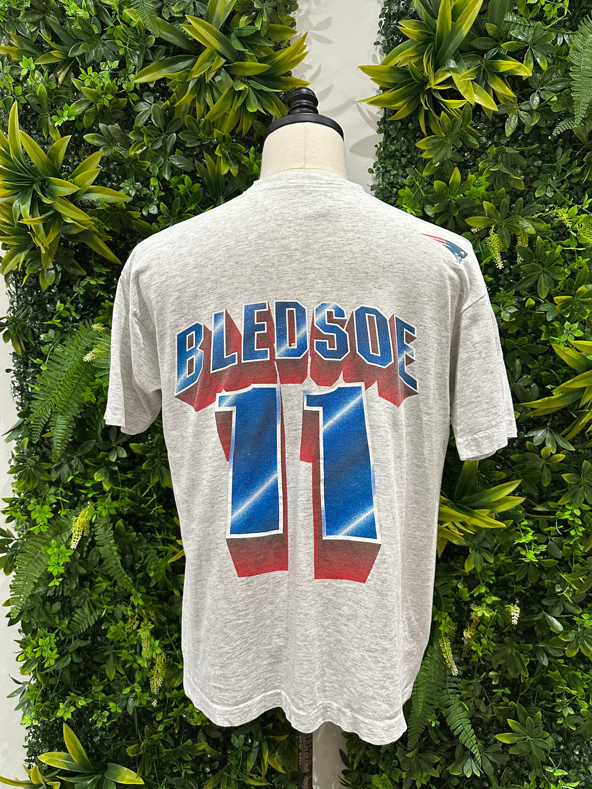 (Mens Large) 1994 New England Patriots 'Drew Bledsoe' Shirt 007