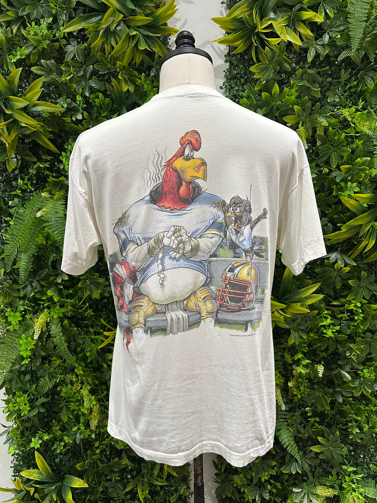 (Mens Large) 90s Looney Tunes Gridiron Football Shirt 007