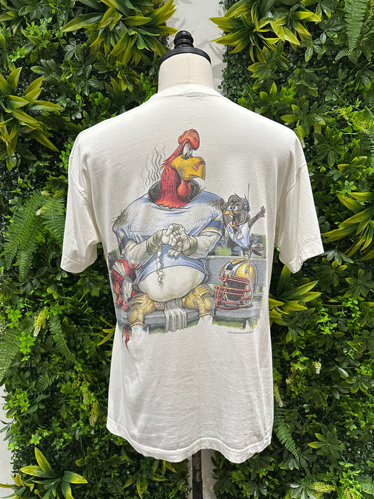 (Mens Large) 90s Looney Tunes Gridiron Football Shirt 007