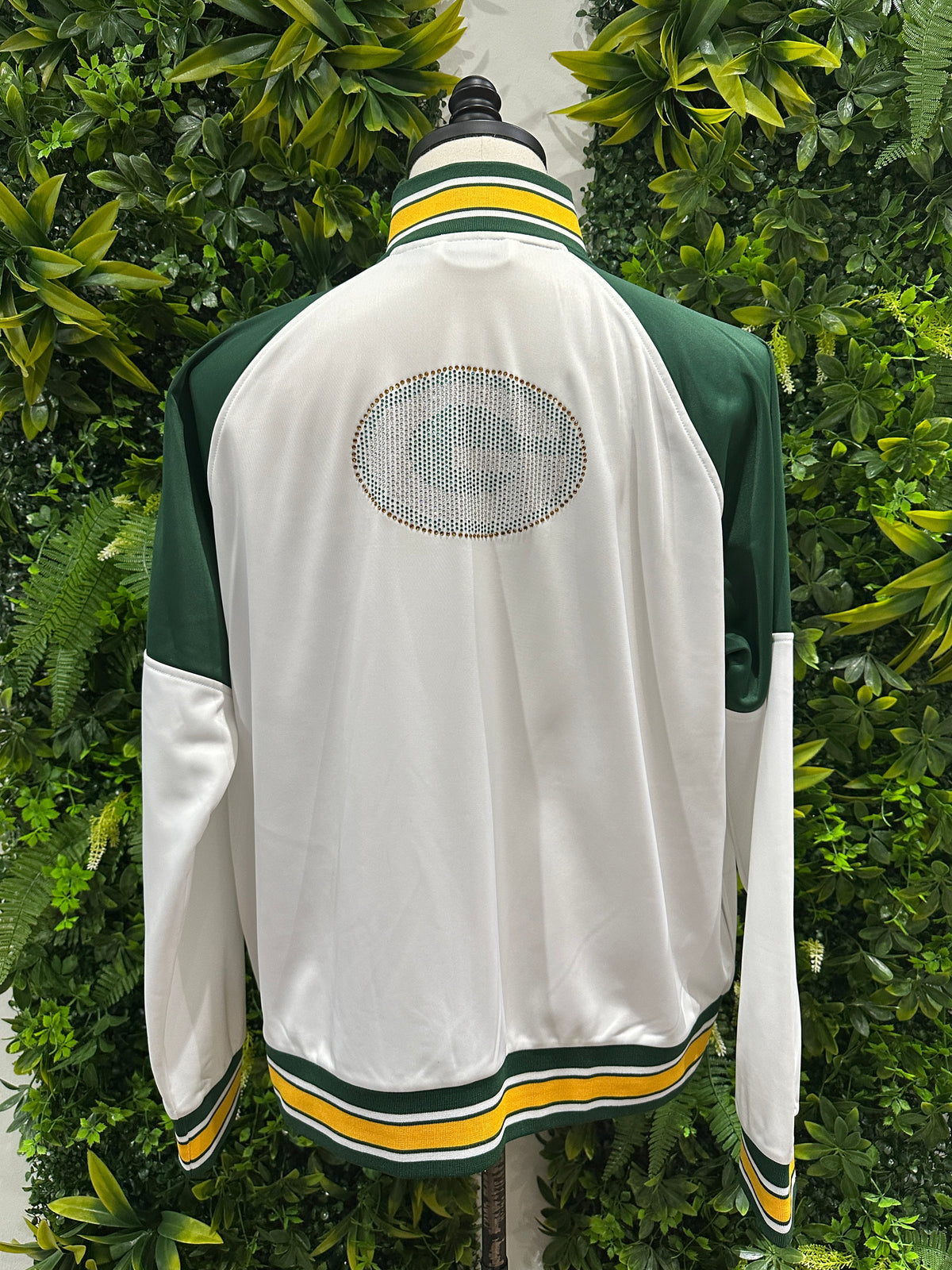 (Womens 2X) NFL Green Bay Packers Track Jacket 007