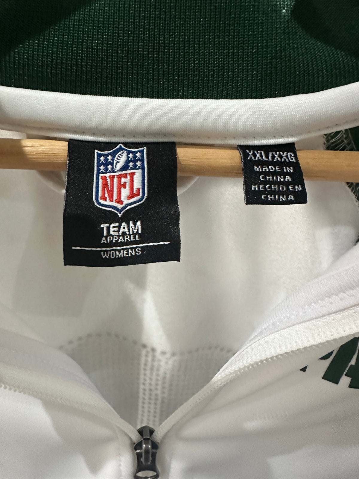 (Womens 2X) NFL Green Bay Packers Track Jacket 007