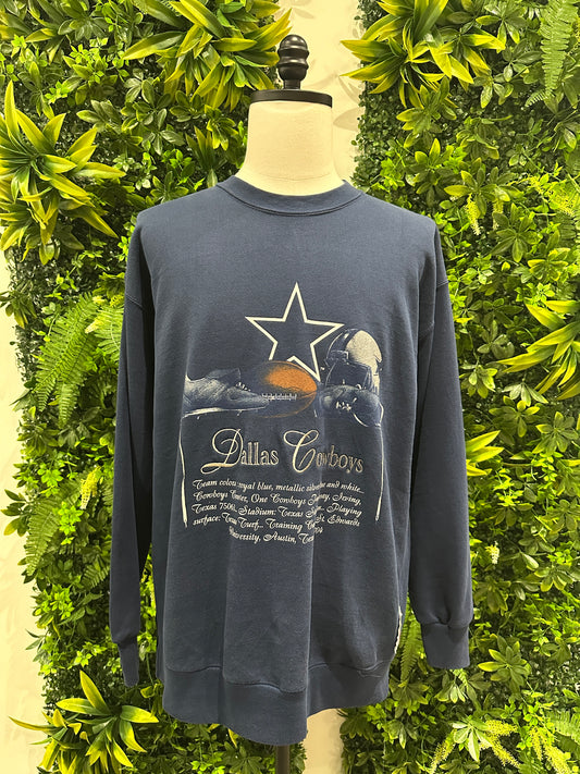 (Mens XL) 90s Dallas Cowboys Sweater 007