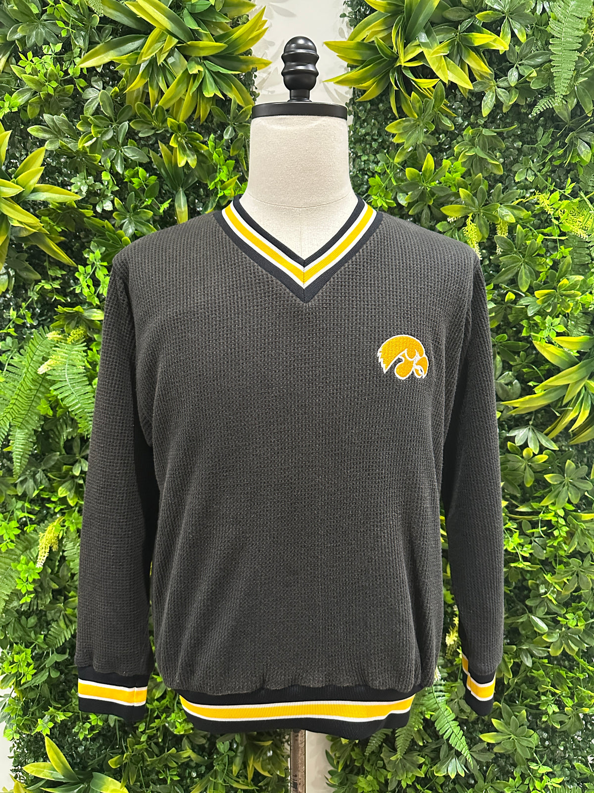 (Womens Medium) 90s University of Iowa Sweater 007
