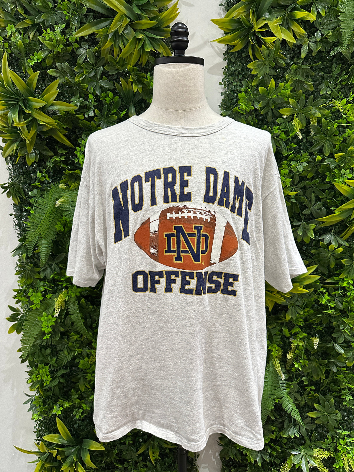 (Mens 2X) 90s Notre Dame 'Offense' Shirt 007
