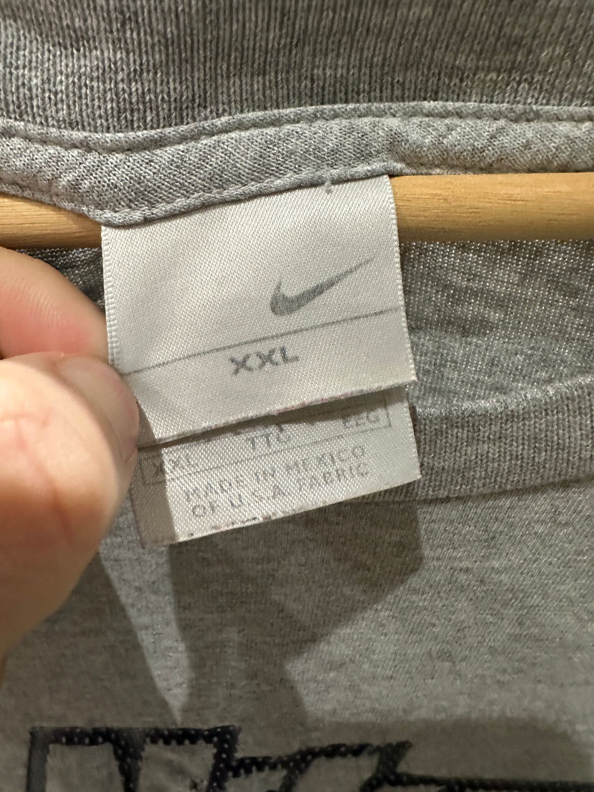 (Mens 2X) Nike Gray Shirt 007