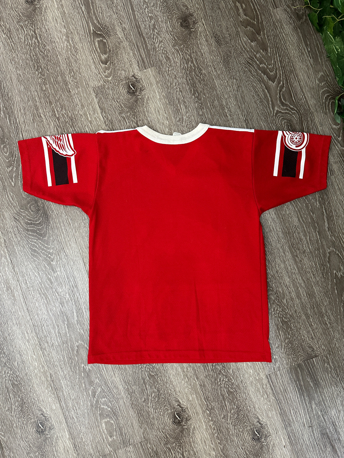 (Kids XL) 90s Detroit Red Wings Jersey 007