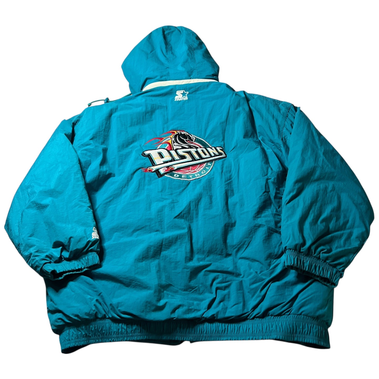(Mens 2XL) Detroit Pistons Starter Jacket