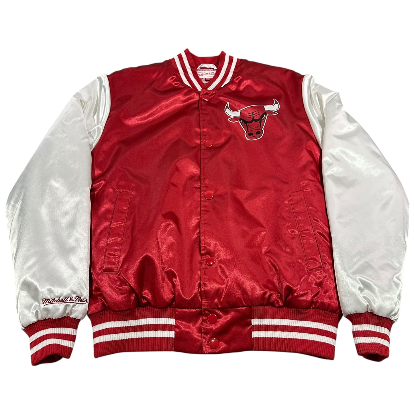 Mitchell & Ness Chicago Bulls Jacket Mens Medium