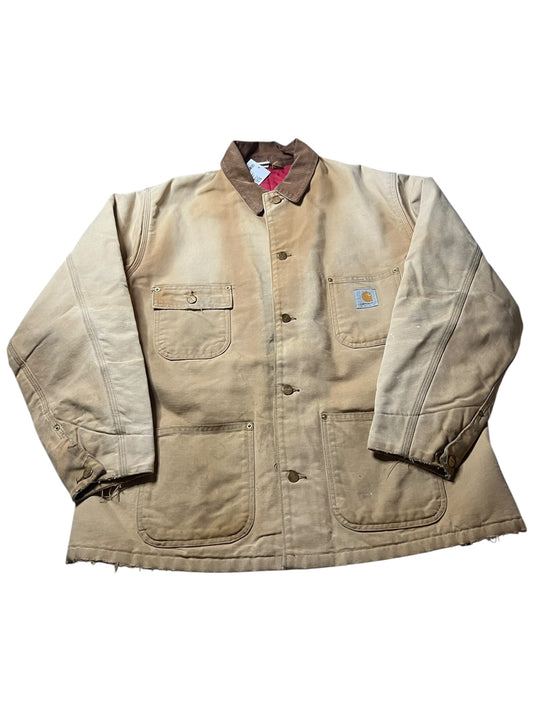 (Mens XL) Vintage Carhartt Chore Jacket