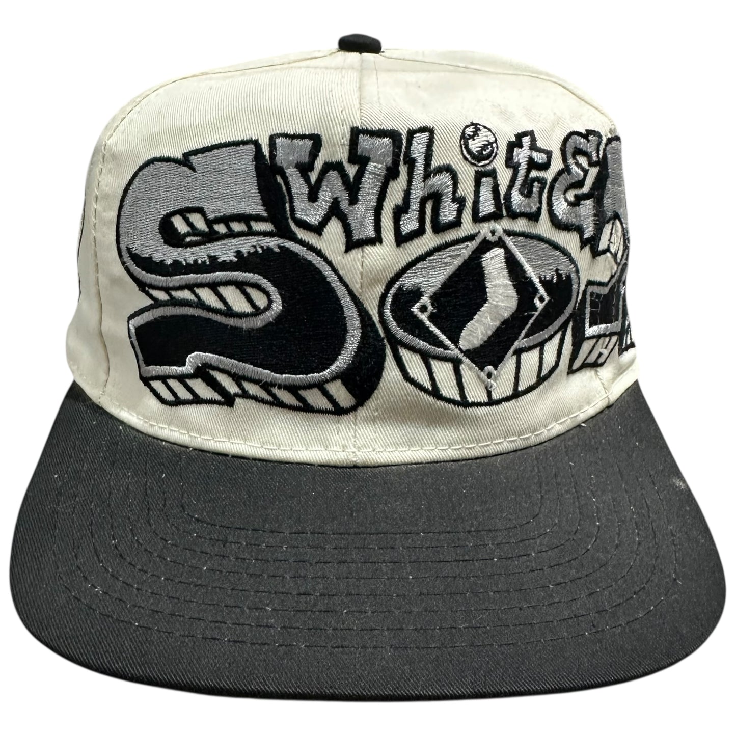 Vintage Chicago White Sox Graffiti Snapback Hat