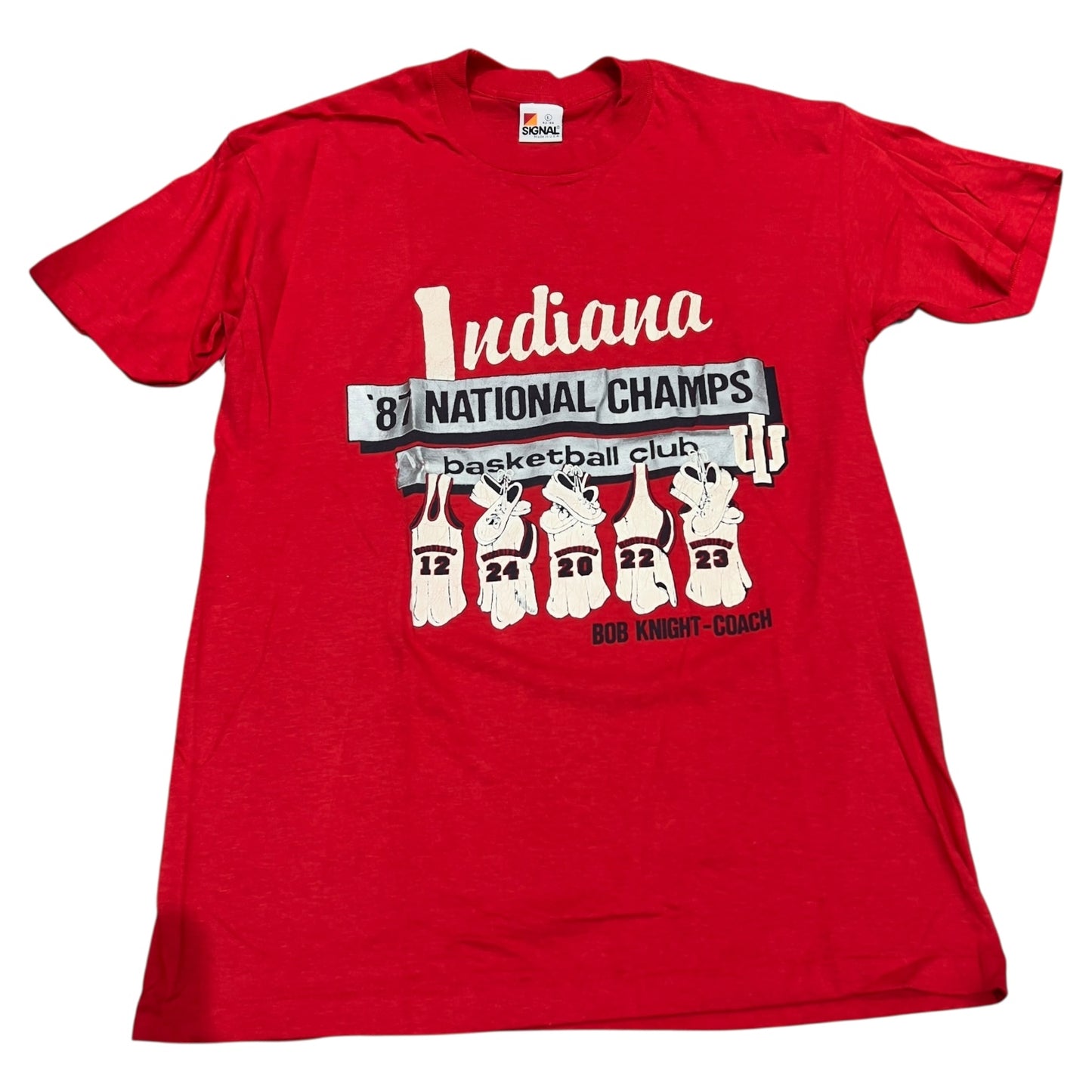 (Womans Large) 1987 Indiana Basketball Shirt