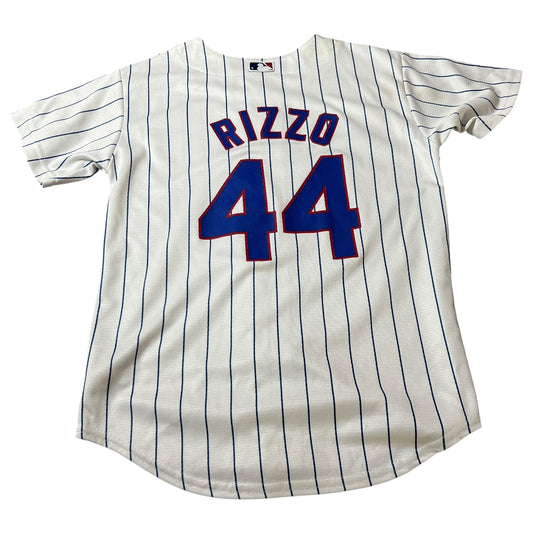 (Kids Medium) Anthony Rizzo Jersey Chicago Cubs