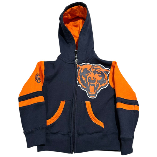 Chicago Bears Zip Up Hoodie Youth Small 4