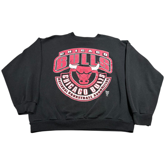 Vintage Logo 7 Chicago Bulls Sweater Mens XL