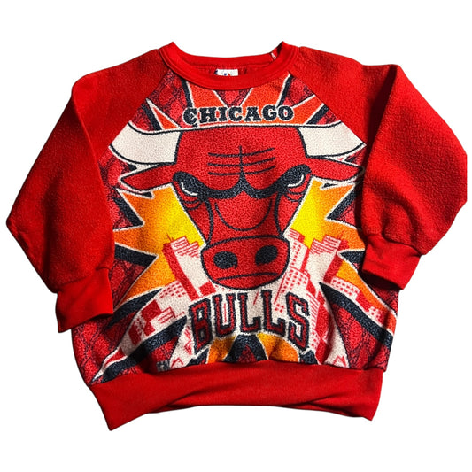 (Kids Large / 14) 80s/90s Chicago Bulls Sweater