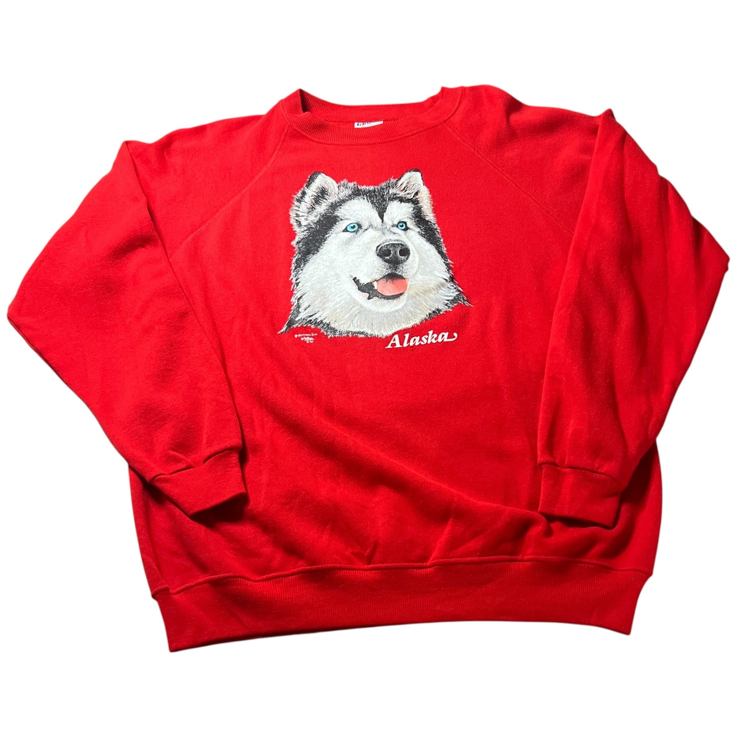 (Mens XL) 1987 Wolf Sweater