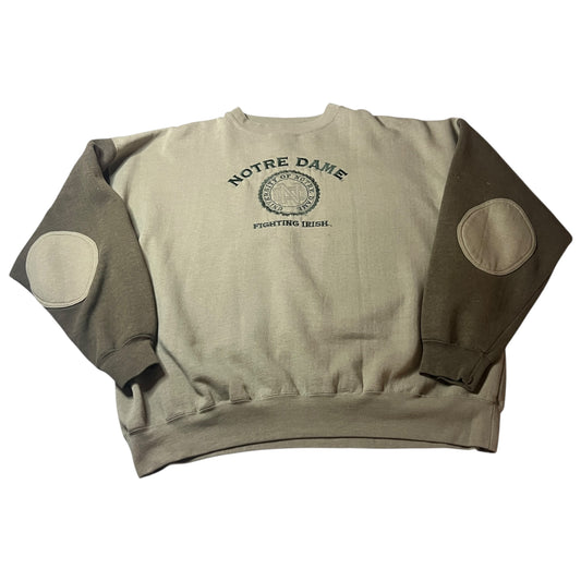 (Mens XL) 90s Notre Dame Sweater