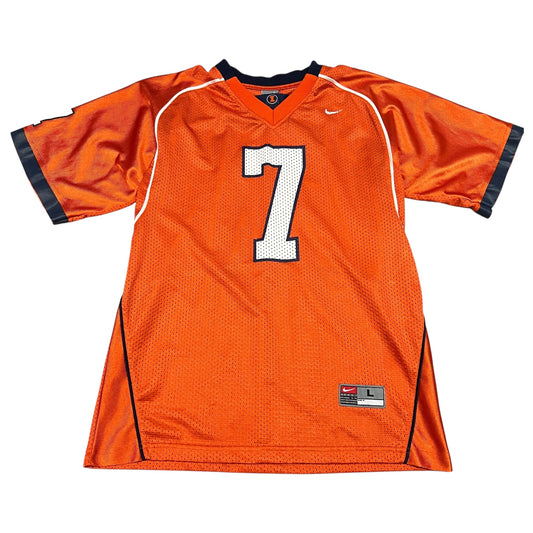 (Kids Large) University of Illinois Football Jersey Nike