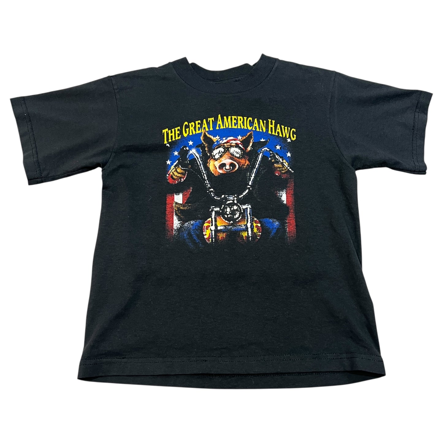 The Great American Hog Shirt Kids Youth Medium Black