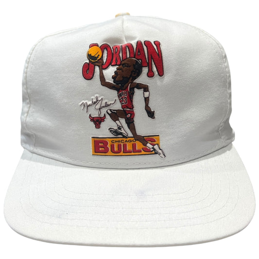 90s Chicago Bulls Caricature Jordan Hat