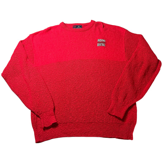 (Mens XL) 80s Indiana Hoosiers Basketball Sweater