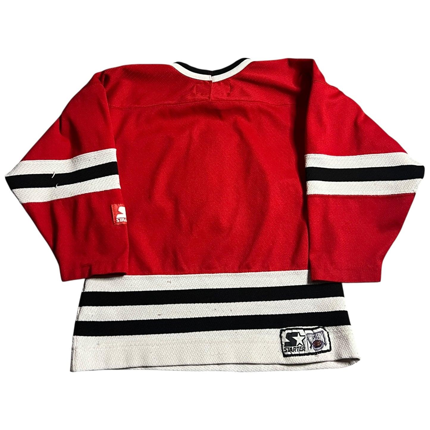(Kids Medium) Chicago Blackhawks Jersey Blank