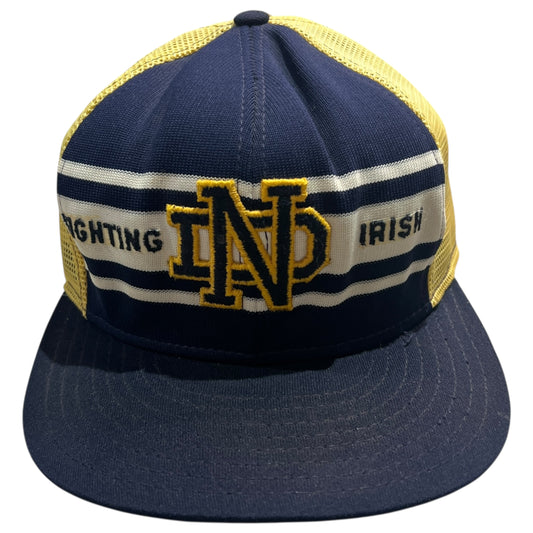 Vintage Notre Dame Fighting Irish TruckerSnapback Hat