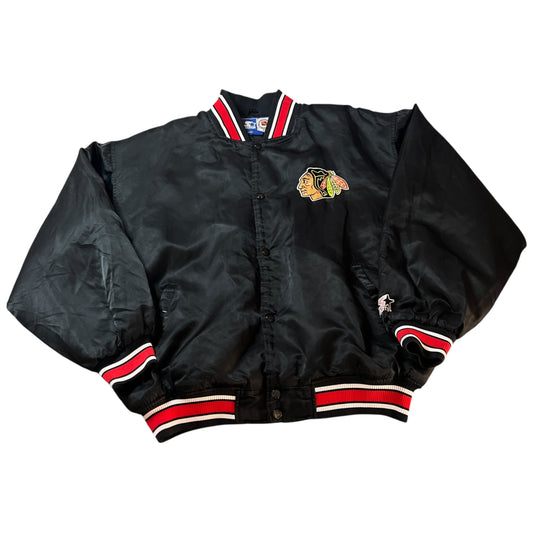 (Mens XL) Chicago Blackhawks STARTER Jacket