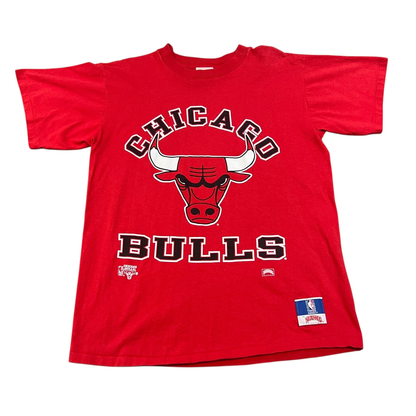 Vintage 90's Chicago Bulls Shirt Mens Medium Nutmeg