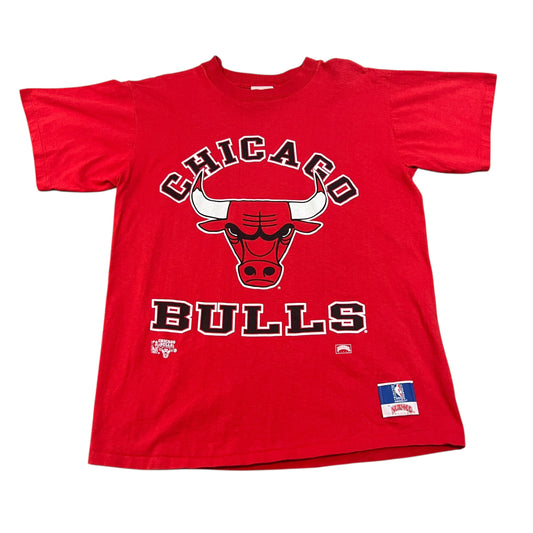 Vintage 90's Chicago Bulls Shirt Mens Medium Nutmeg