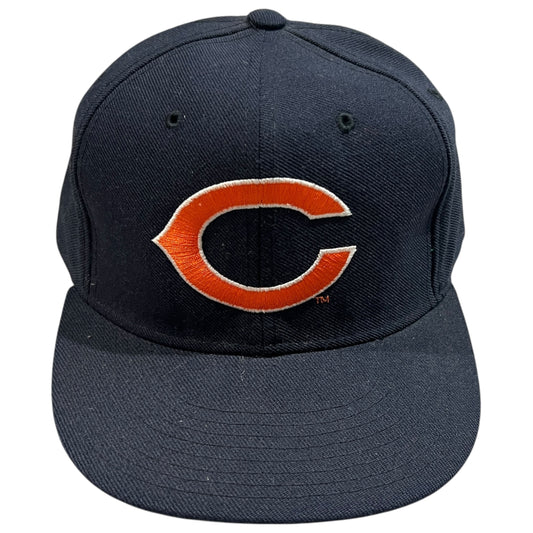 (Adult 7 1/2) 90s Chicago Bears Fitted Hat Pro Model