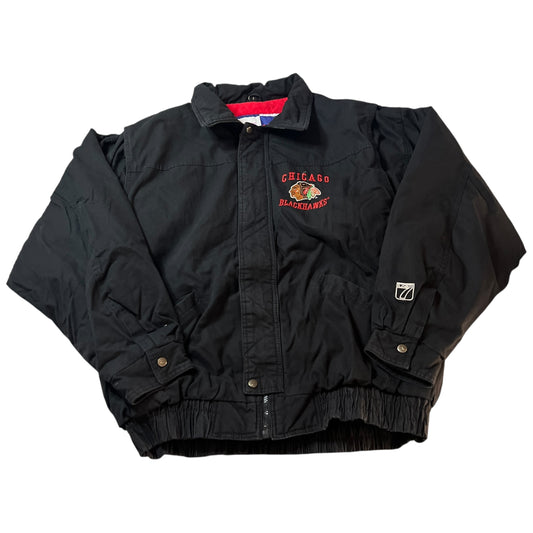 (Mens XL) 90s Chicago Blackhawks Jacket
