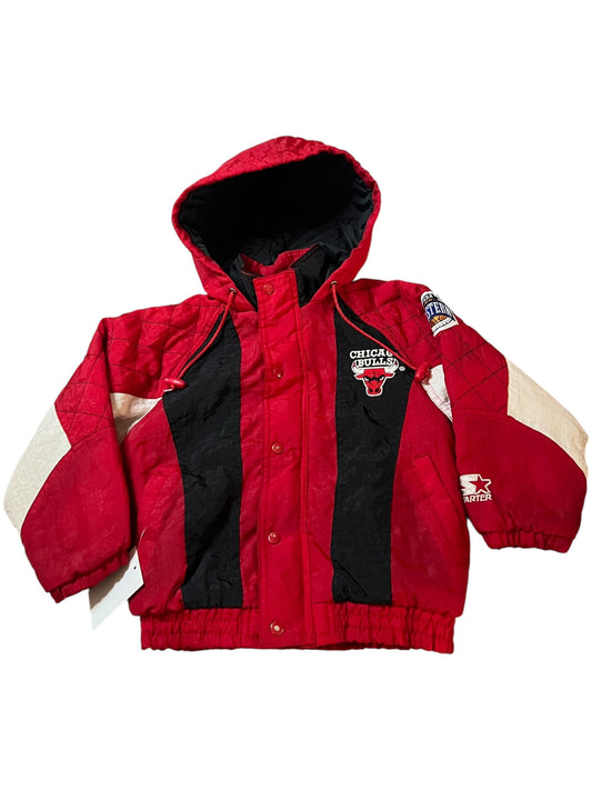 (Kids Small) Chicago Bulls Starter Jacket