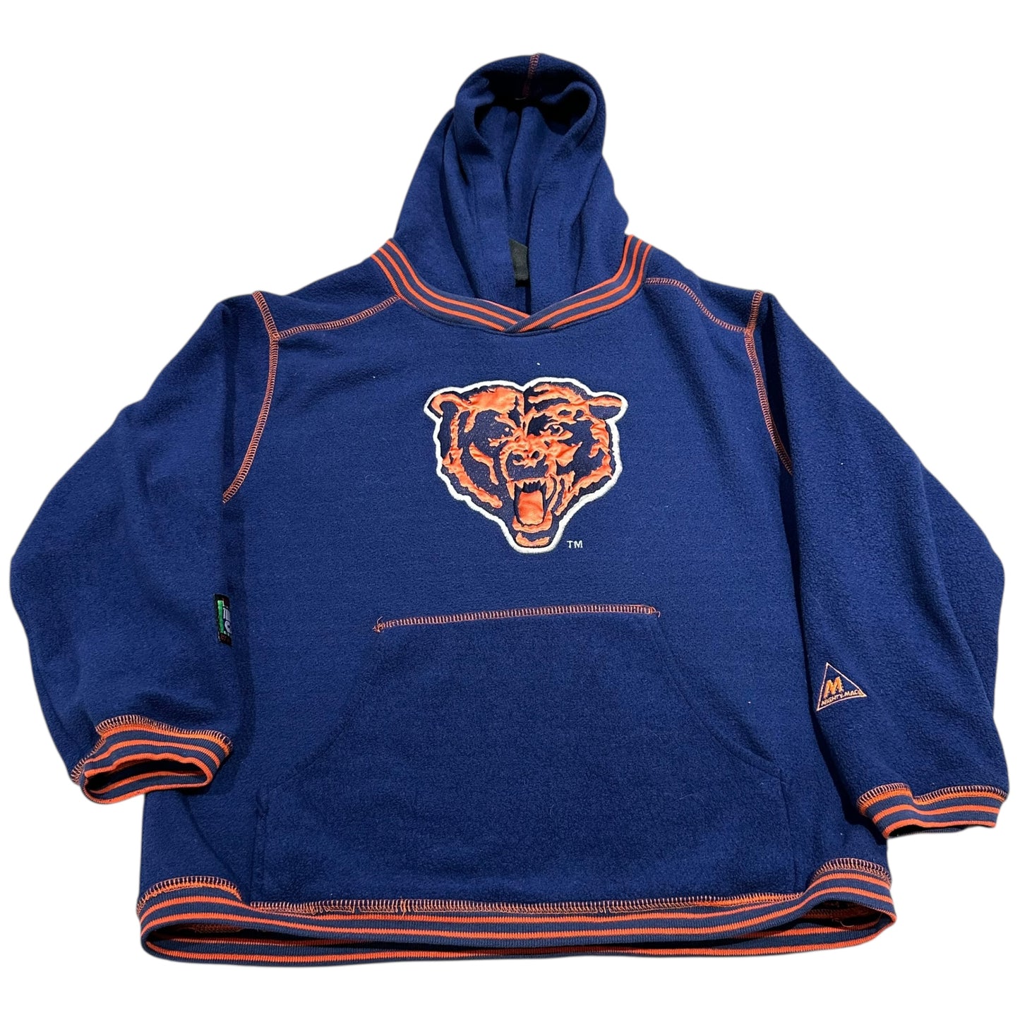Vintage Chicago Bears Hoodie Youth Medium