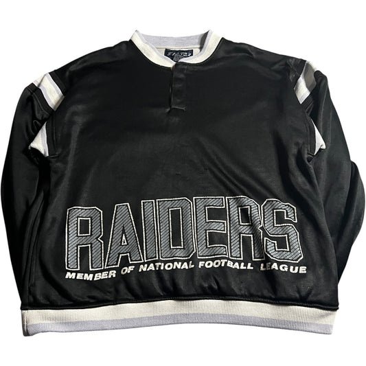 (Mens Large) 90s Oakland Raiders Starter Sweater