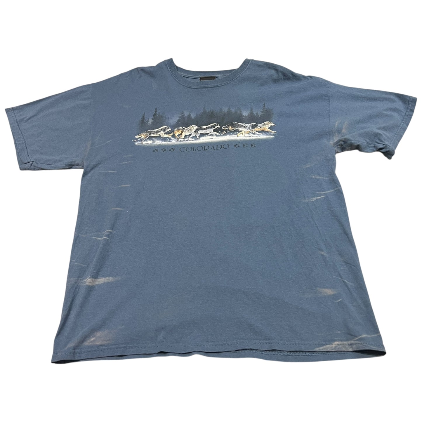 (Mens X) 90s Wolf Shirt