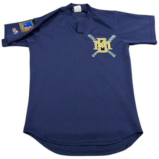 Vintage Milwaukee Brewers Jersey Diamond Collection Mens Small