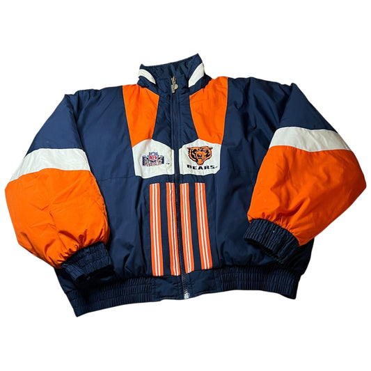 (Mens 2XL) 90s Chicago Bears Puffer Jacket