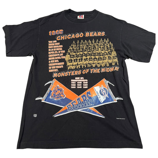 (Mens Large) 1985 Chicago Bears Roster Shirt