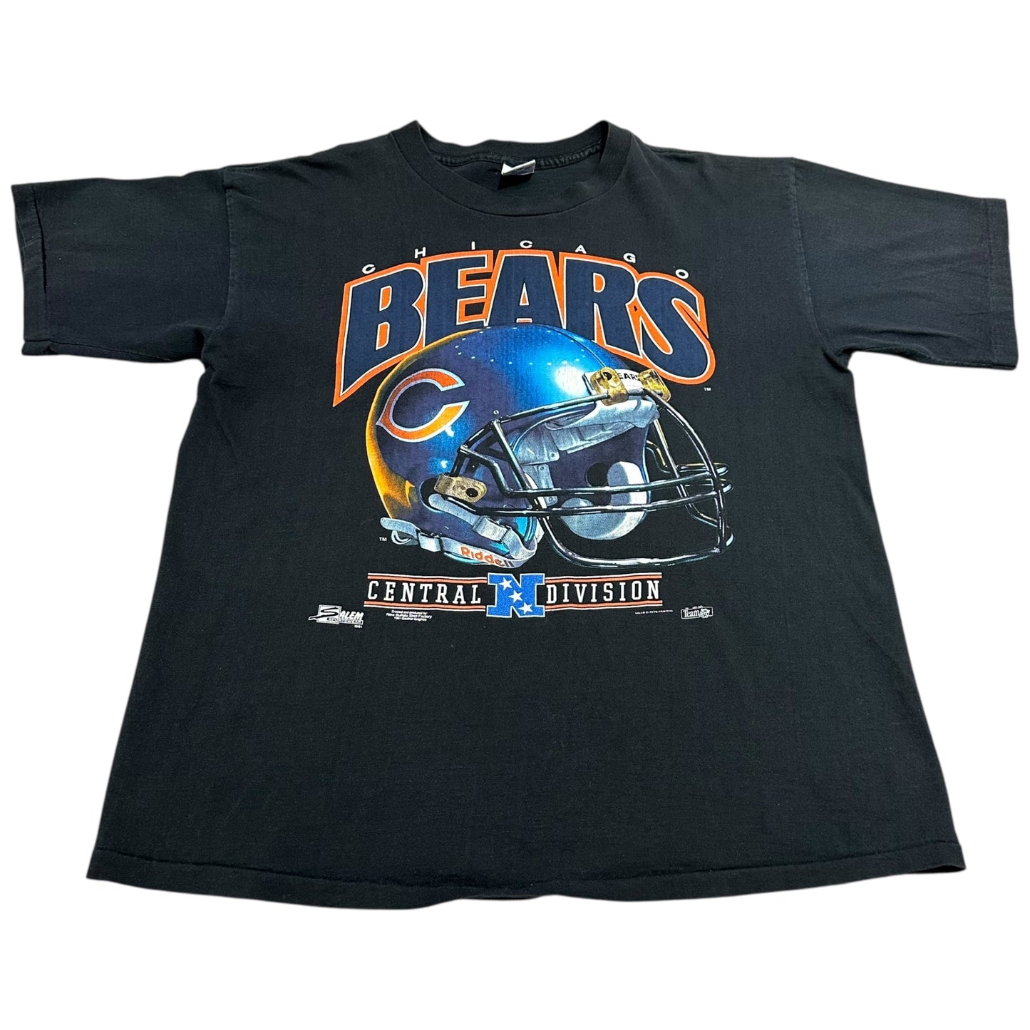 Vintage 1991 Chicago Bears Shirt Mens XL Central Division