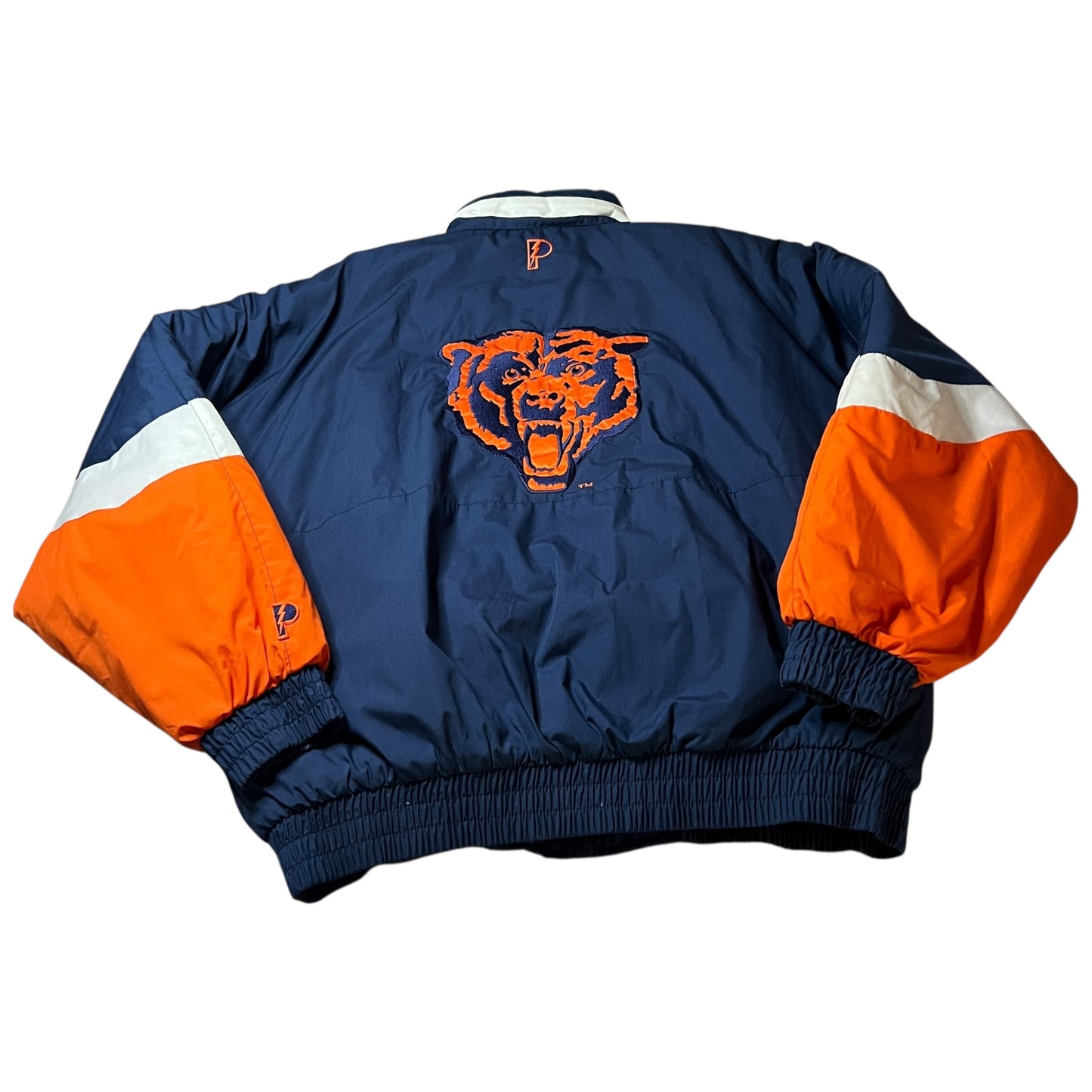 (Mens 2XL) 90s Chicago Bears Puffer Jacket