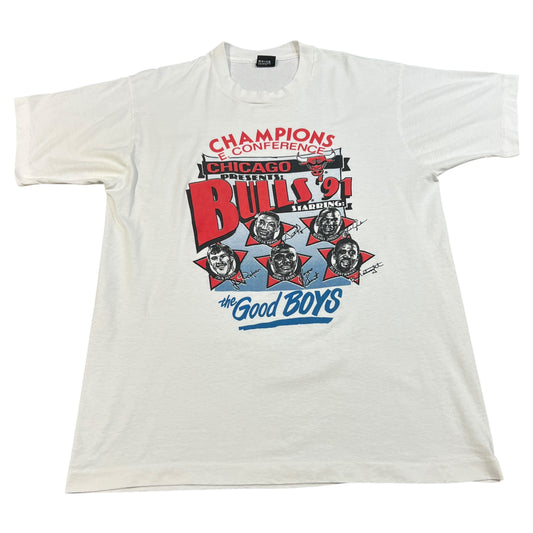 Vintage Chicago Bulls "The Good Boys" Tshirt Mens XL