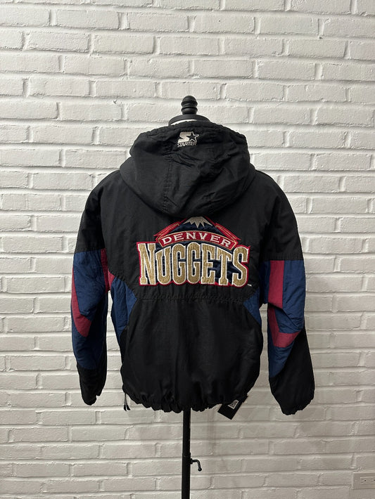 (Mens Small) 90s Denver Nuggets Starter Jacket|704