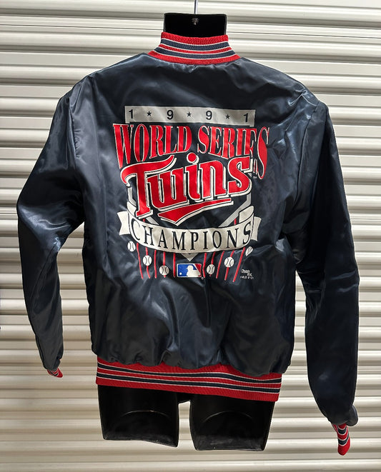 (Mens M) 90s Chalk Line Minnesota Twins Jacket|1510