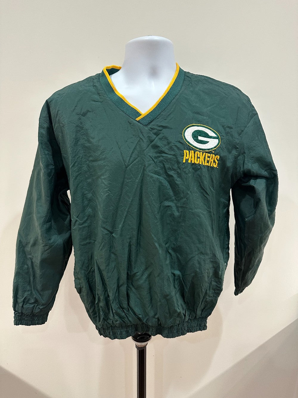 (Kids XL) 90s Green Bay Packers Windbreaker|855