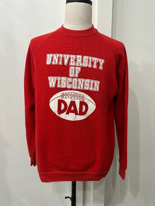 (Mens XL) 80s University of Wisconsin Sweater|3013
