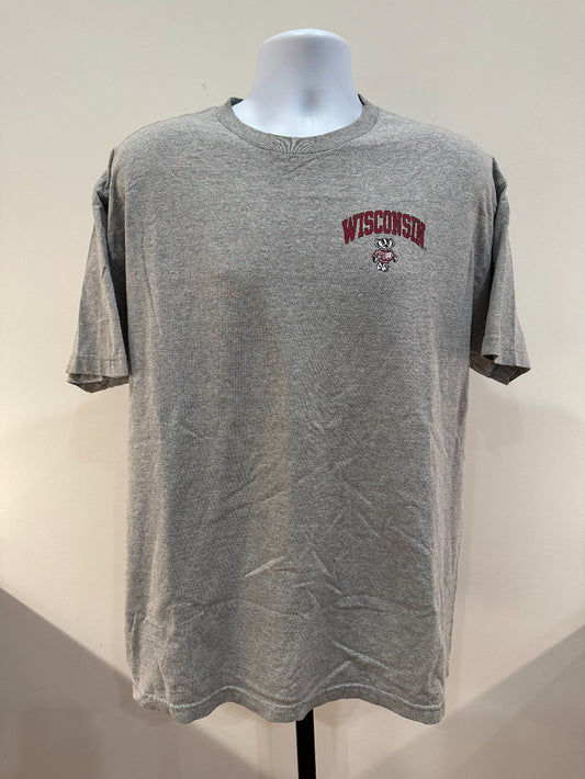 (Mens XL) 2000s Wisconsin Badgers Logo Shirt|1259