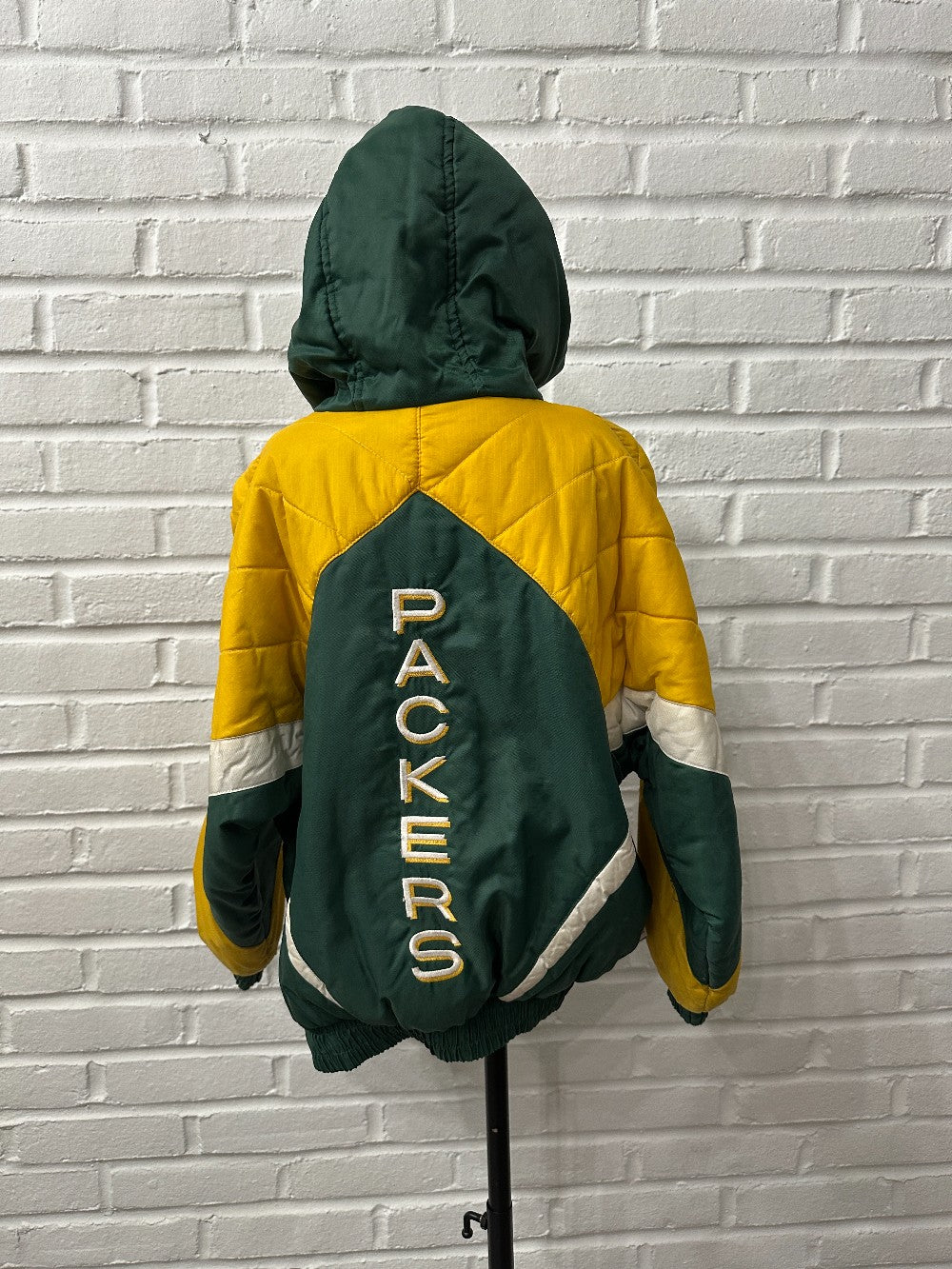 (Kids M 10-12) Vintage 90s Pro Player Green Bay Packers Jacket)|915